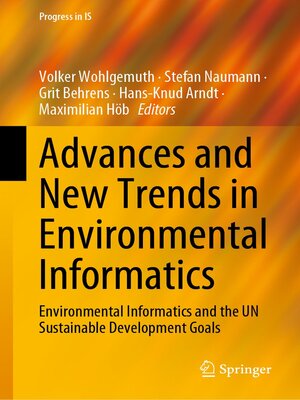cover image of Advances and New Trends in Environmental Informatics
